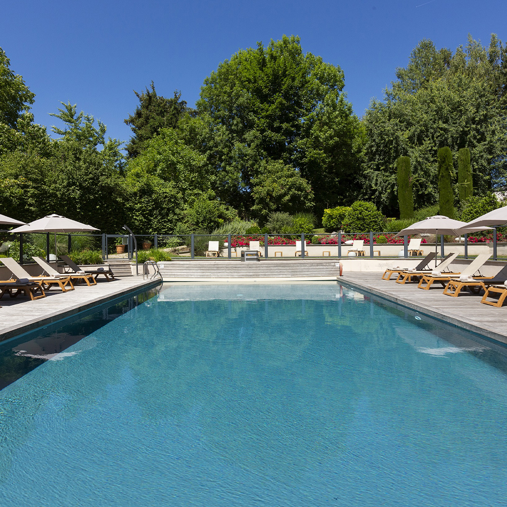 Piscine extérieure chauffée